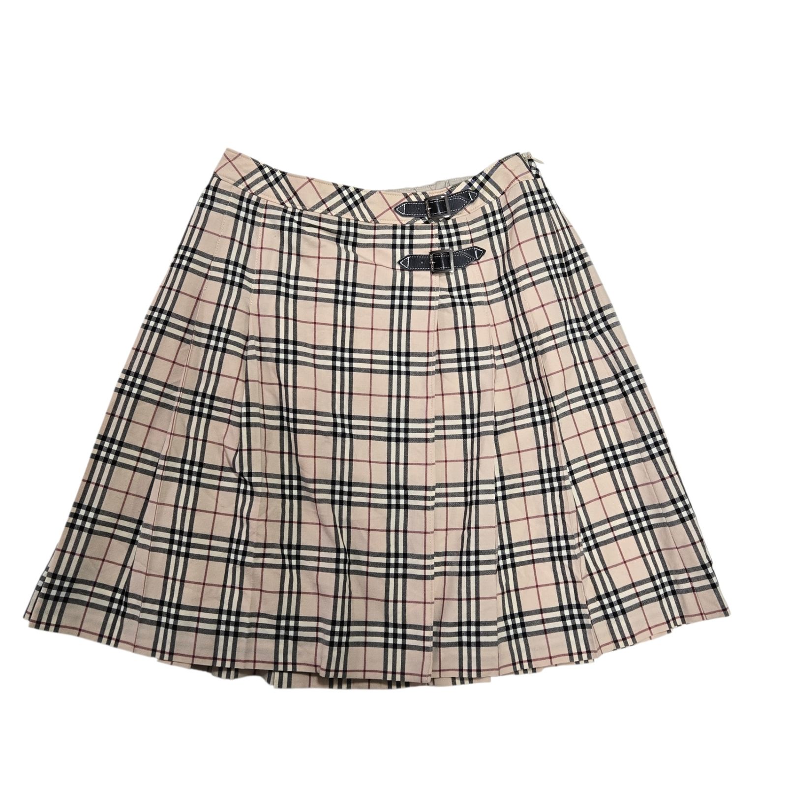 バーバリープリーツスカート美品良品キッズ◯大人◯150 160S 2度使用品◯ 美品 バーバリーズ プリーツスカート ノバチェック 160A-160-62 キッズ