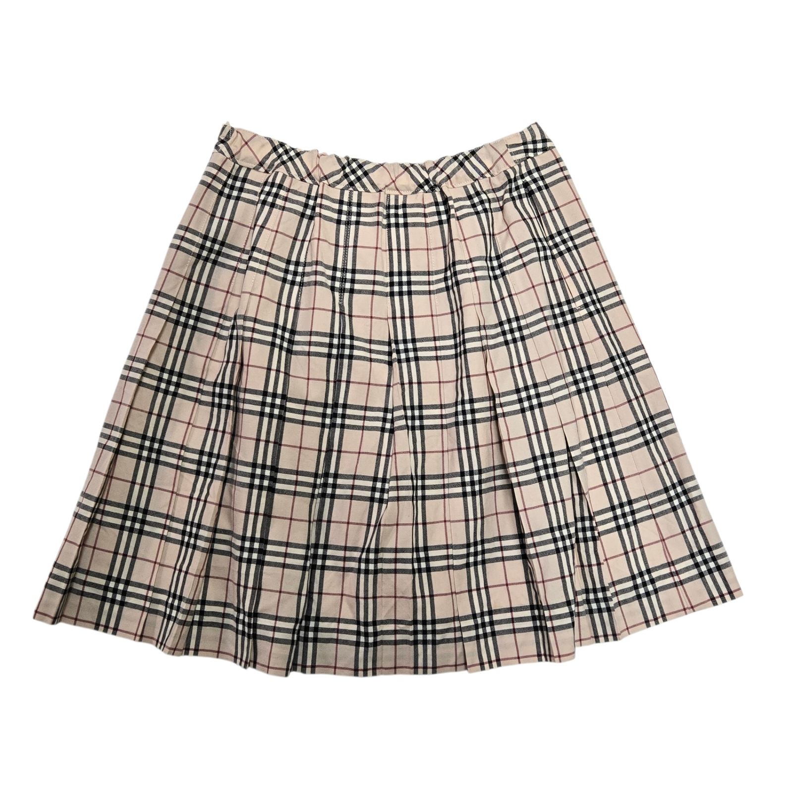 ◇ BURBERRY バーバリー プリーツ スカート サイズ160A ベージュ ノバ