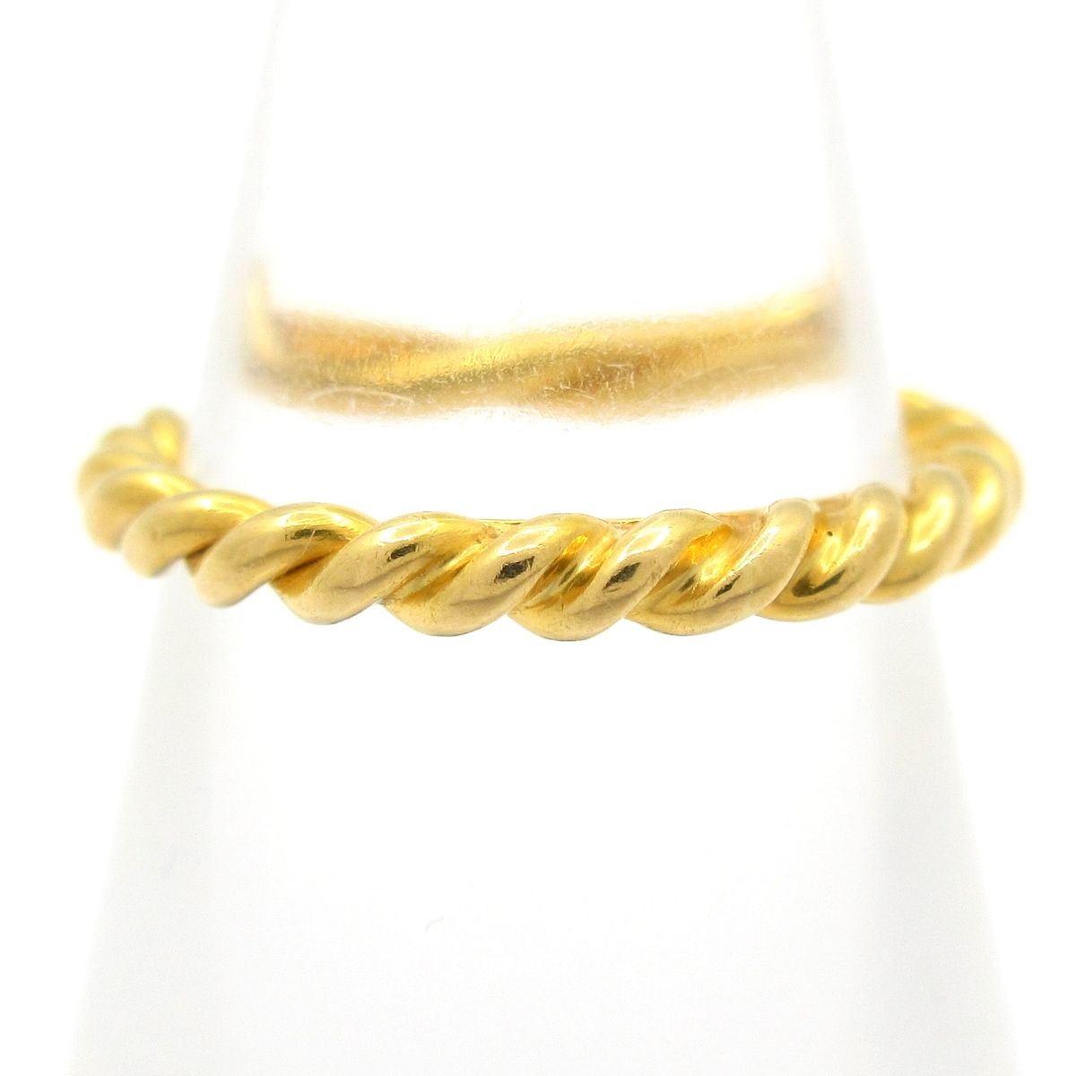 TIFFANY&Co.(ティファニー) リング美品 ツイストリング K18YG - メルカリ