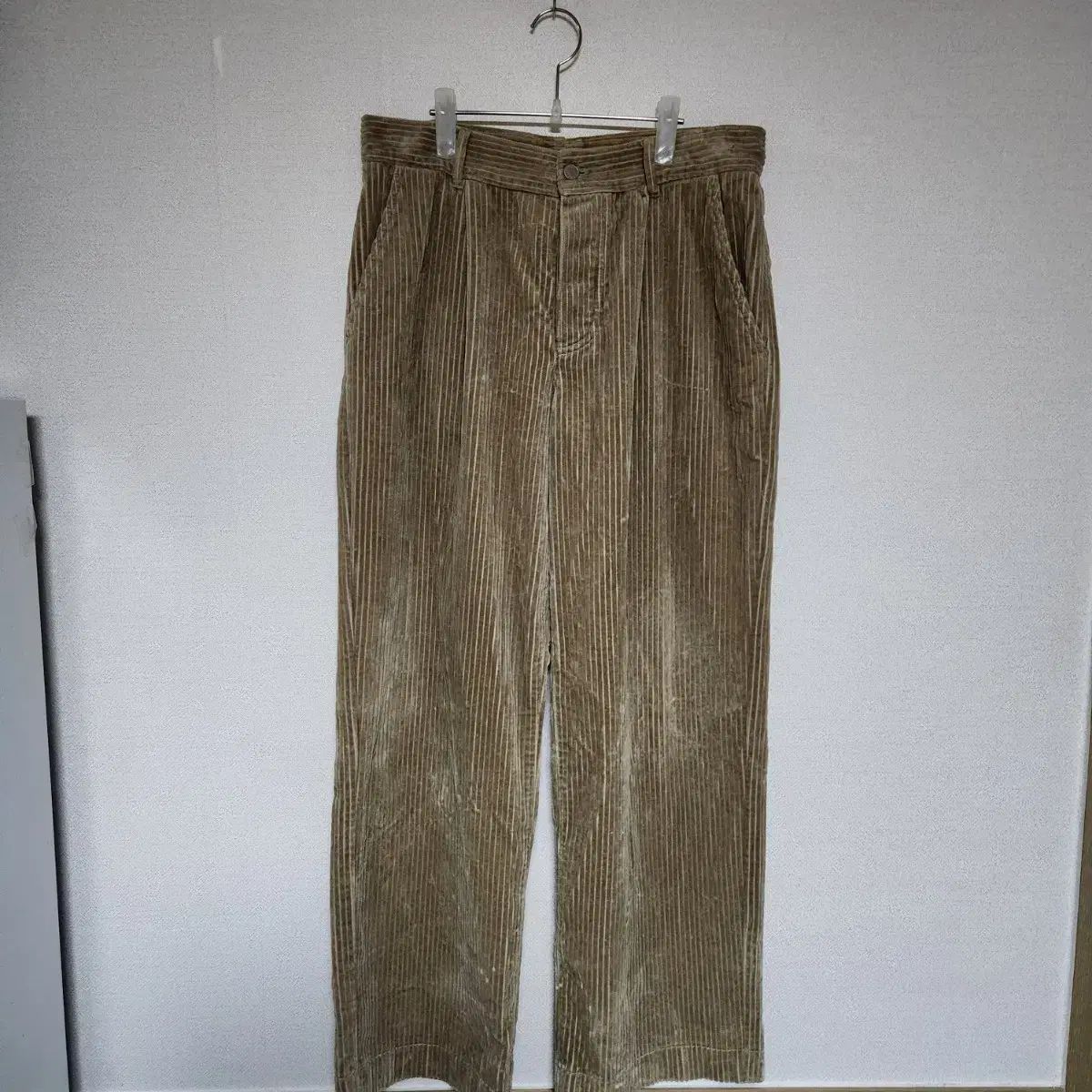 IRO イロ コーデュロイ ピンタック ワイド パンツ 78