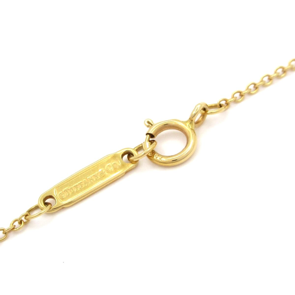 美品 ティファニー Tスマイル ペンダント K18WG ネックレス ダイヤモンド ティファニー T スマイル ペンダント ダイヤモンド ローズゴールド