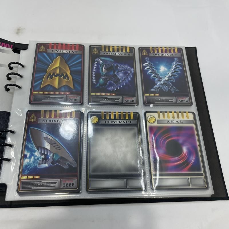 中古】現状品)BANDAI アドベントカード アーカイブス ファイルセット