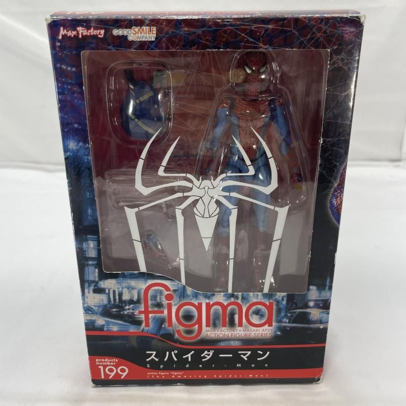 豊富な，新作登場 【中古】開封/色褪せ)MaxFactory figma 199 スパイダーマン フィギュア MARVEL[19] アメコミ