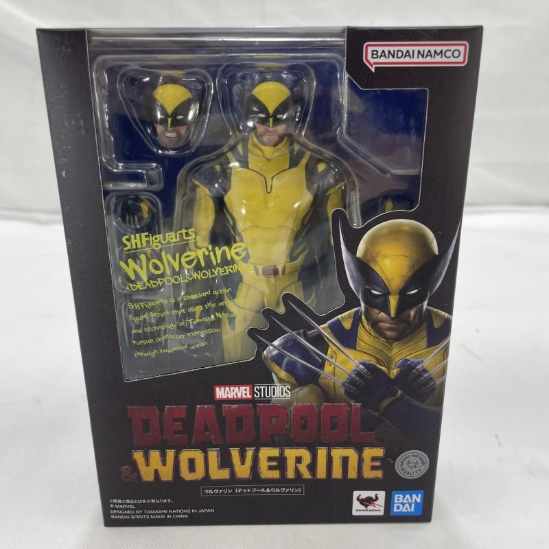 中古】開封)BANDAI S.H.Figuarts ウルヴァリン(デッドプール 