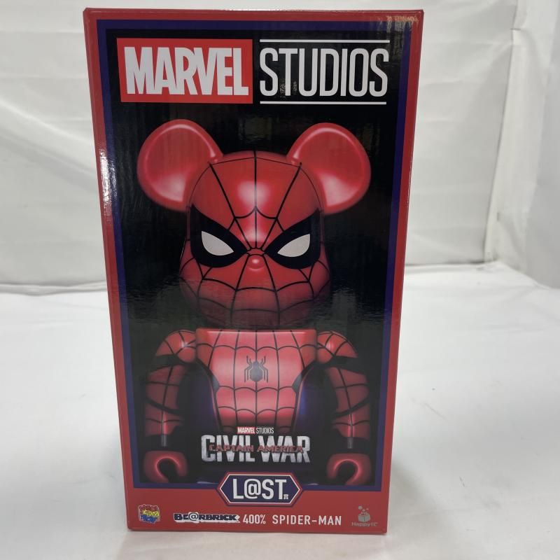 BE@RBRICK SP賞 スパイダーマン MARVEL スパイダーマン ベアブリック SP賞 Happyくじ MARVEL『SPIDER