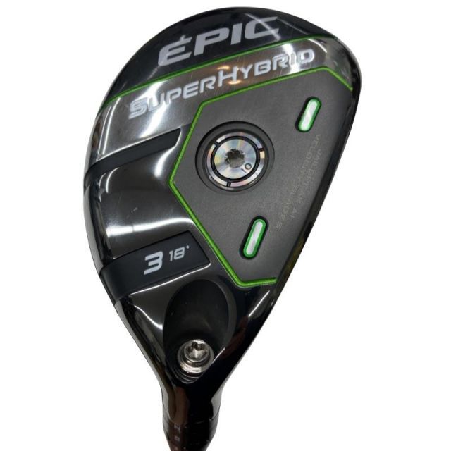 人気セール，送料無料 【中古】 キャロウェイ EPIC SUPER HYBRID U3 ユーティリティ UT Diamana 55 for CW(2021 EPIC UT) (フレックスS) メンズ 男性用 右利き 右用 Bランク ゴルフクラブ ユーティリティ