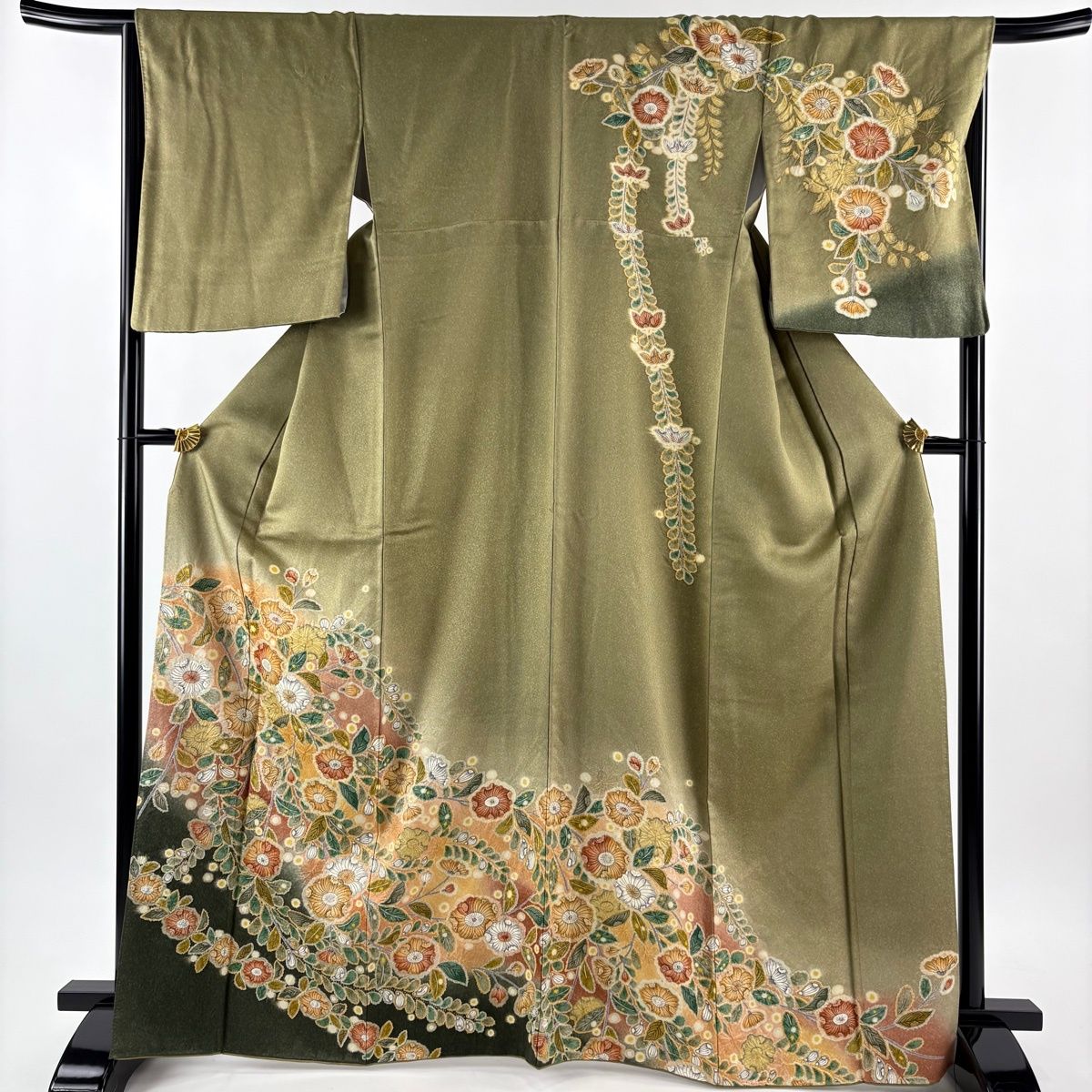 川*子様 新品　美品　袷　正絹　辻ヶ花　訪問着　フルセット　身丈167.5 裄丈 楽天市場】【中古】 訪問着 リサイクル着物 正絹 袷 フォーマル 辻が花