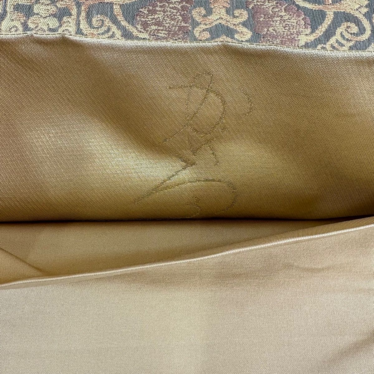 410my27◆草木染 葡萄唐草 袋帯 金通し 六通◆美品 410my27◇草木染 葡萄唐草 袋帯 金通し 六通◇美品 - メルカリ