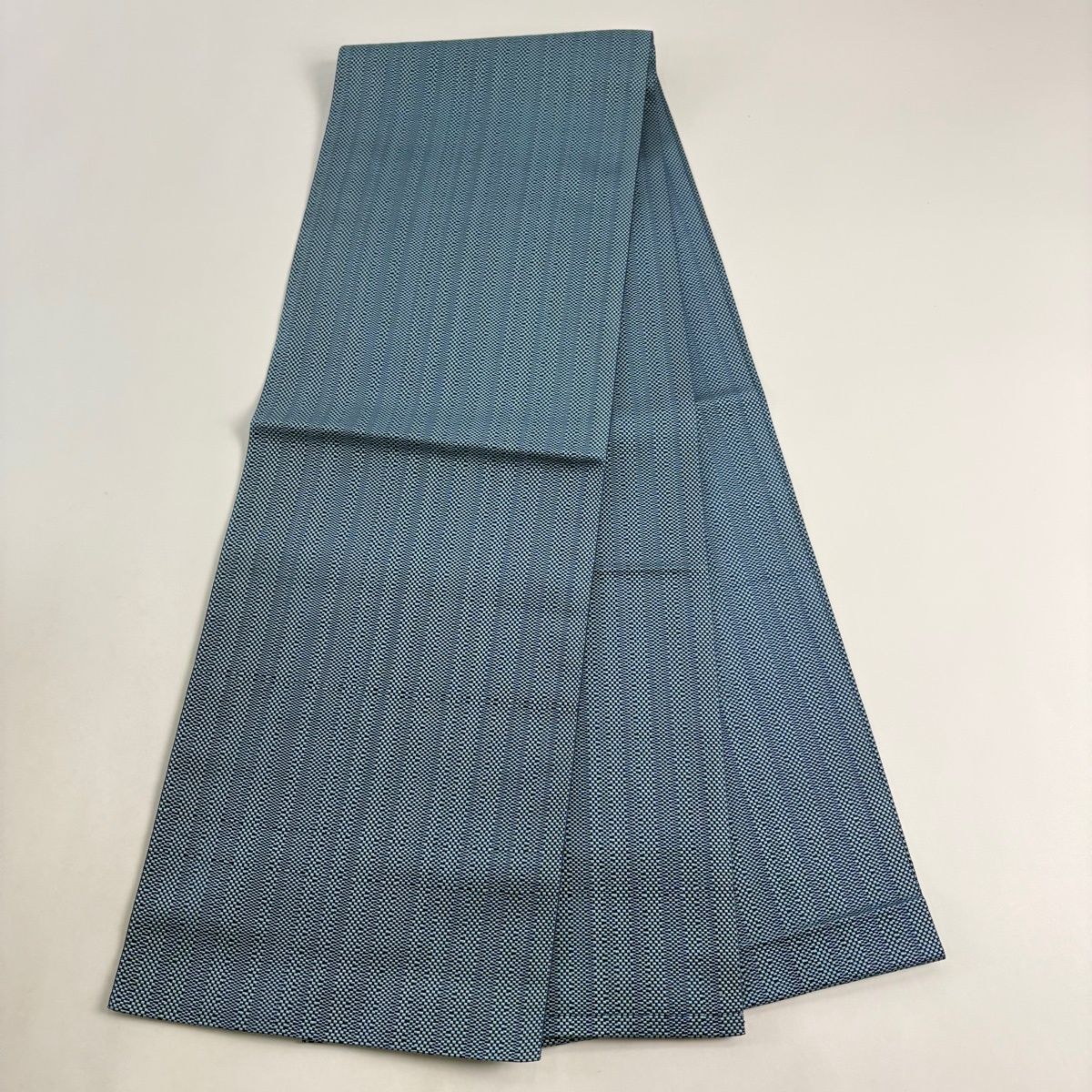 美品】 名古屋帯 秀品 証紙 八寸名古屋帯 博多織 草木染 幾何学模様