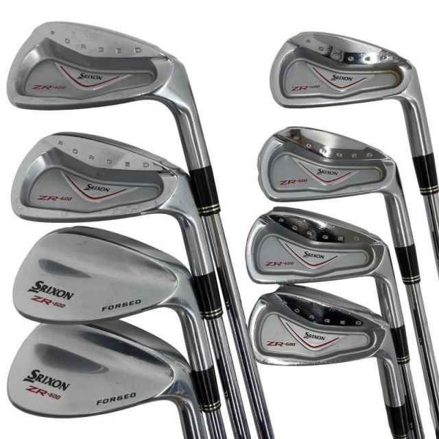 ZR-600 5〜S 8本セット ゴルフクラブ スリクソン アイアンセット（8本） 5〜S ZR-600