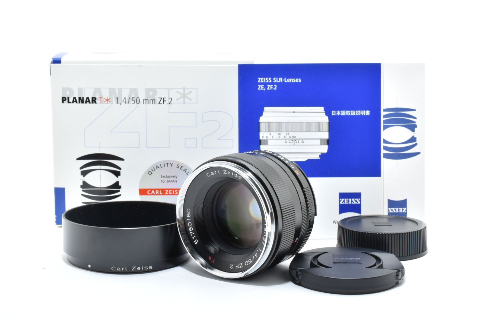 カール ツァイス Planar T* 50mm F1.4 ZF.2 BK カール ツァイス Planar T* 50mm F1.4 ZF.2 BK Carl Zeiss SLR 50mm/F1.