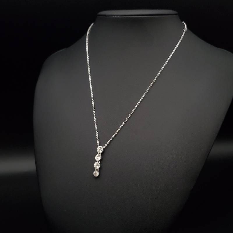 レディース 美品 SWAROVSKI スワロフスキー クリスタル ネックレス 