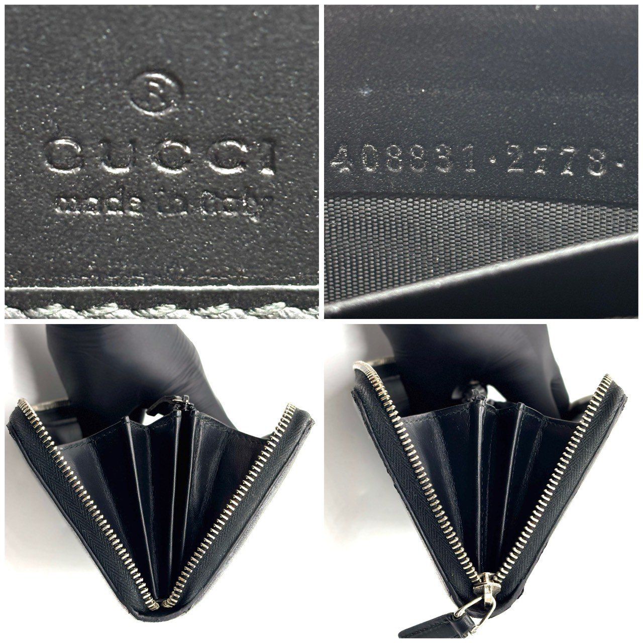 何も語らず、伝わる】 GUCCI グッチ 長財布 8カード ラウンド