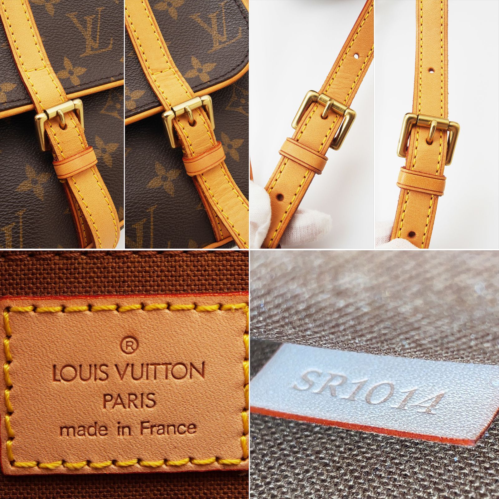 極美品】 ルイヴィトン モノグラム マレル サックアド ショルダー