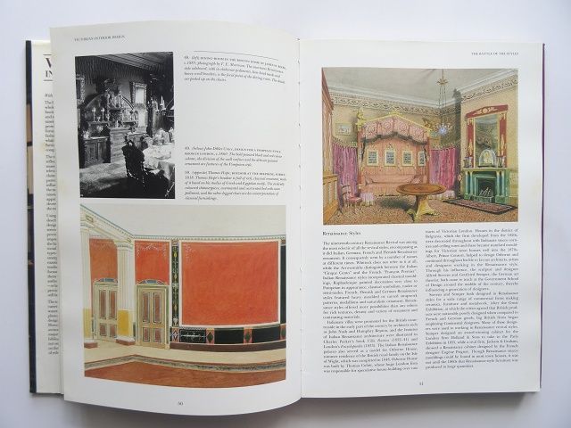 洋書◇ビクトリア朝のインテリアデザイン写真集 本 ヴィクトリア 家具