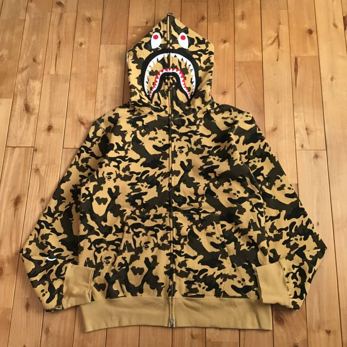 エイプ シャーク パーカー アベイシングエイプ A BATHING APE SHARK FULL ZIP HOODIE シャーク