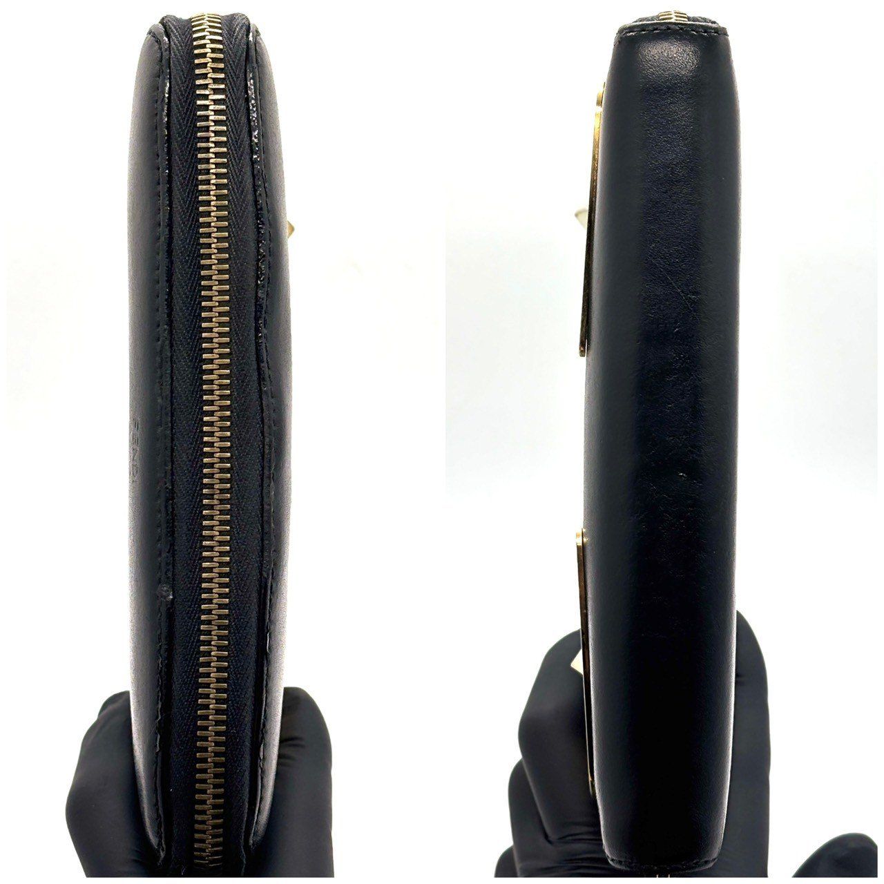 モードな存在感✨ FENDI フェンディ バグズアイ モンスター 長財布