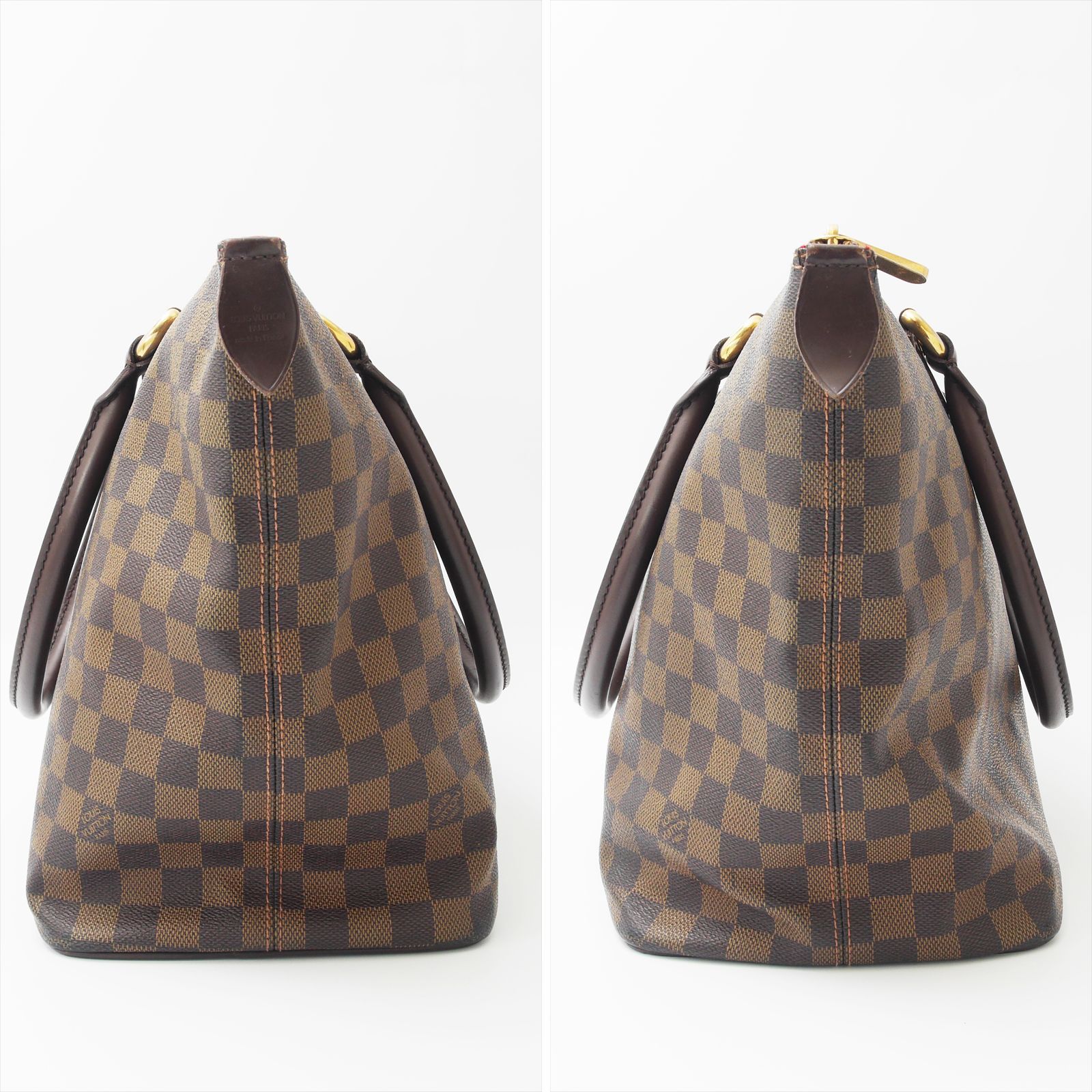 【極美品】Louis Vuitton 　ダミエ 　ハンドバッグ　サレヤMM 美品】 ルイヴィトン ダミエ サレヤMM ハンドバッグ ワンショルダー