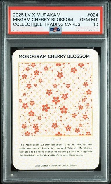 【PSA10】CHERRY BLOSSOM ルイヴィトン 非売品 LVx村上隆 PSA10】CHERRY BLOSSOM ルイヴィトン 非売品 LVx村上隆 PSA10】CHERRY