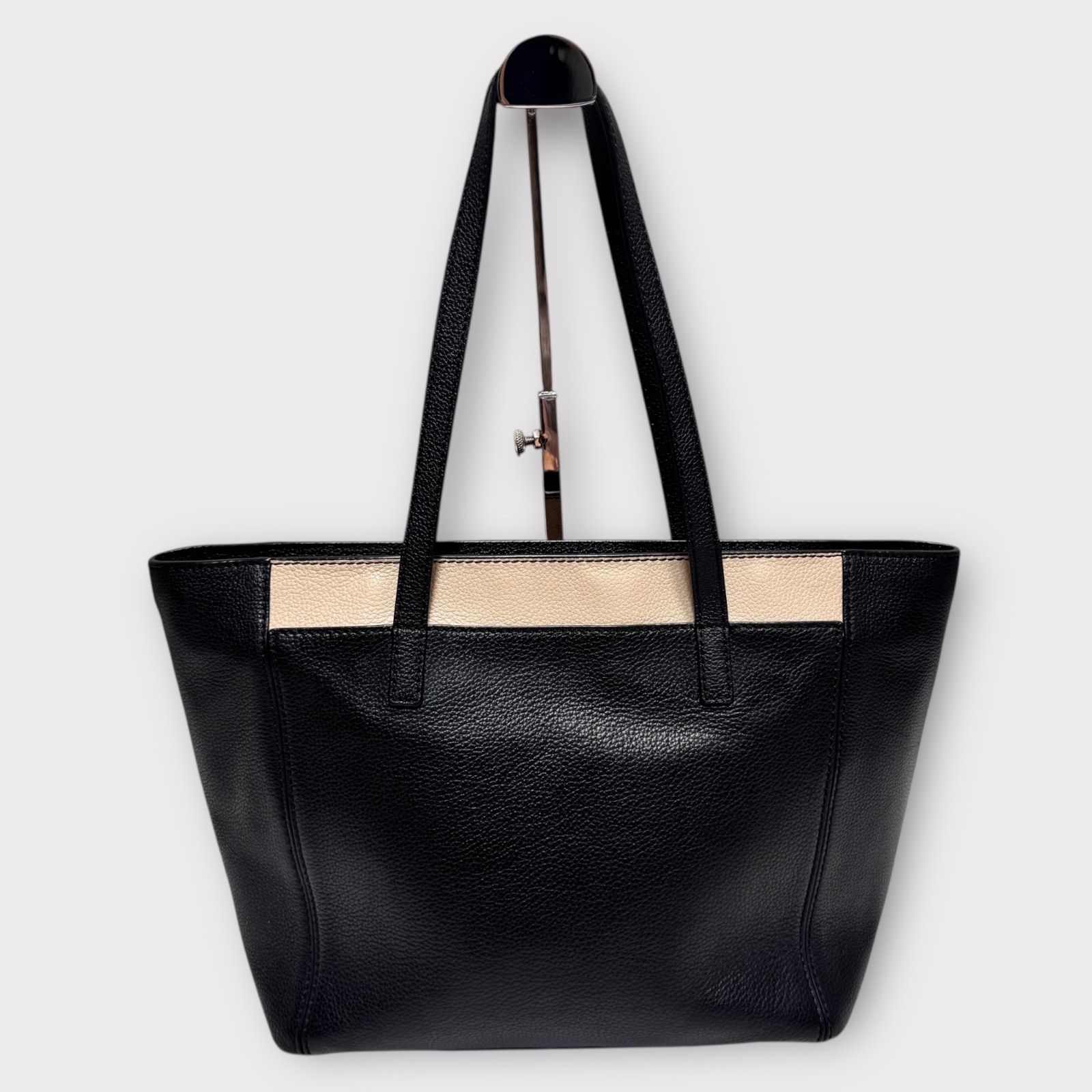 超美品！FURLA フルラ トートバッグ ショルダーバッグ レザー 黒 肩 