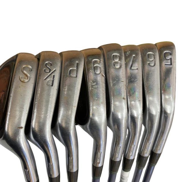 レフティ　ブリヂストン　J's チタンマッスル　アイアンセット10本　HM-40 中古】 ブリヂストン J's チタンマッスル 10S アイアンセット IR