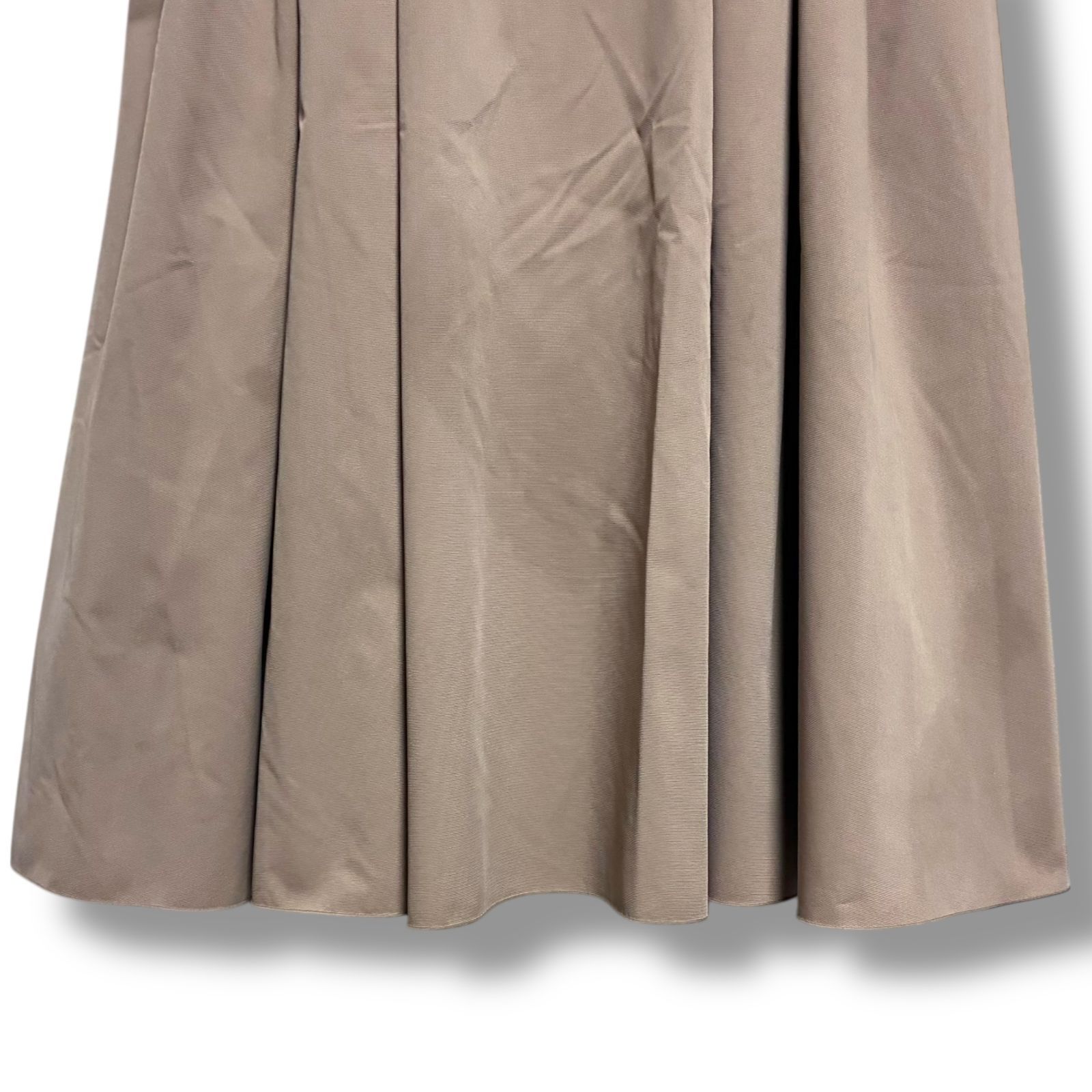 FOXEY NEW YORK フォクシーニューヨーク ベージュ フレアスカート