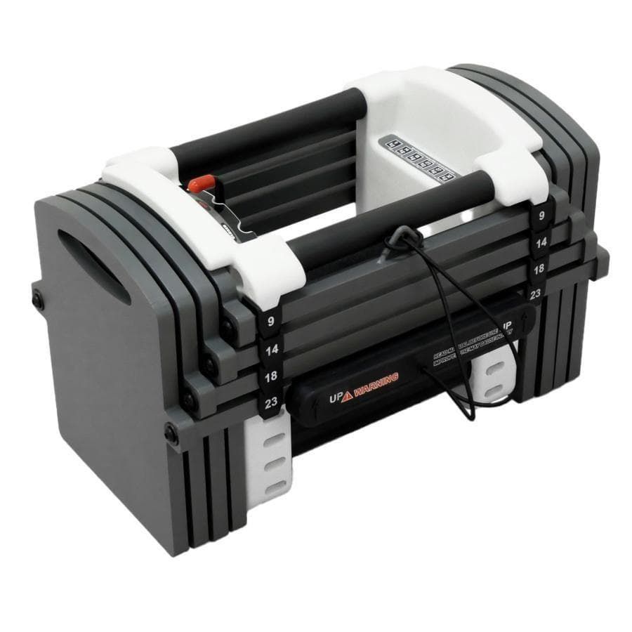 パワーブロック ダンベル 可変式ダンベル 23kg 12段階調節 2386 パワーブロック ダンベル 可変式ダンベル 1個 12段階調節 2848 - メルカリ