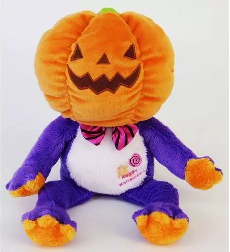 まめこの仔　ハロウィンカーバンクルのぬいぐるみ 中古】ぬいぐるみ ピクルス(マスクドパンプキン) ハロウィンシリーズ
