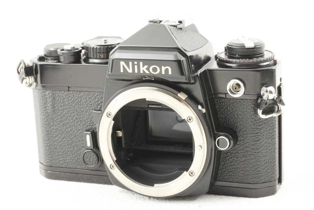 ジャンク品Nikon ニコン FE レンズ付き 一眼レフ フィルム カメラ