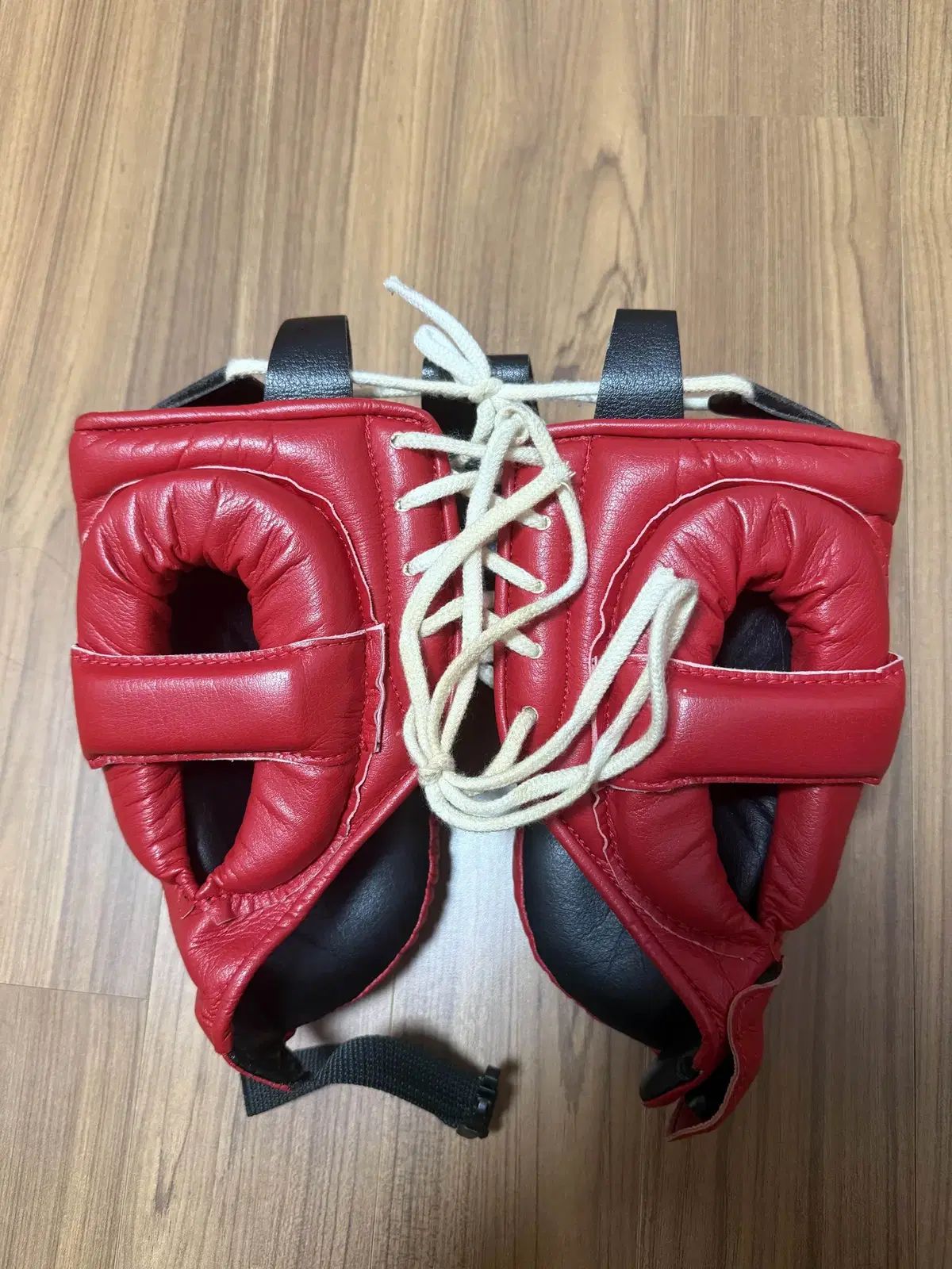 ウィニング T字 ボクシング ヘッドギア M サイズ レッド - メルカリ