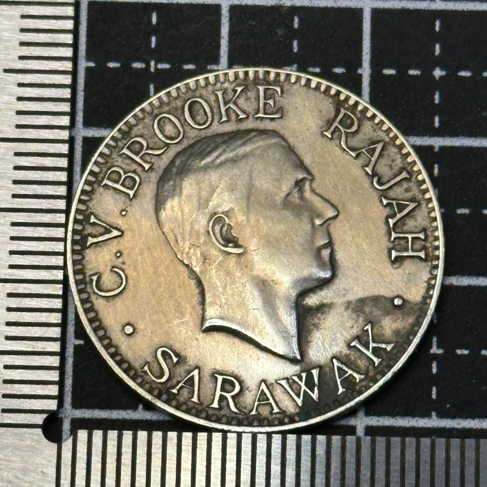 1920年 サラワク 10セント 硬貨 1920年 サラワク 10セント 硬貨 10 cents 1920 - 1934, Sarawak