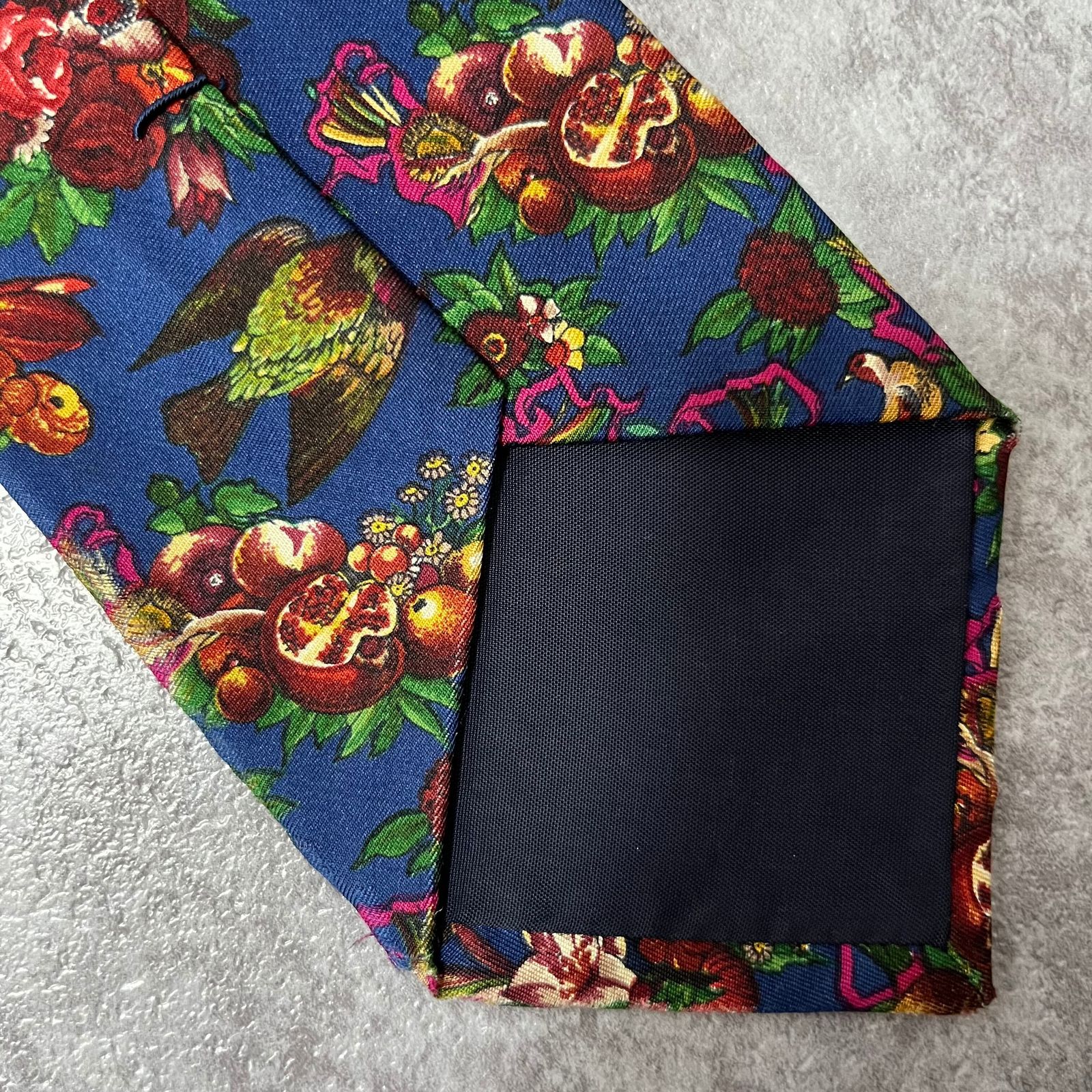 Paul Smith】花柄ネクタイ ブルー マルチカラー - メルカリ