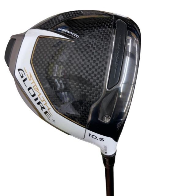 【中古】 テーラーメイド STEALTH GLOIRE+ 10.5 ドライバー DR Tour AD CQ-5 (フレックスS) メンズ 男性用 右利き 右用 Cランク ゴルフクラブ