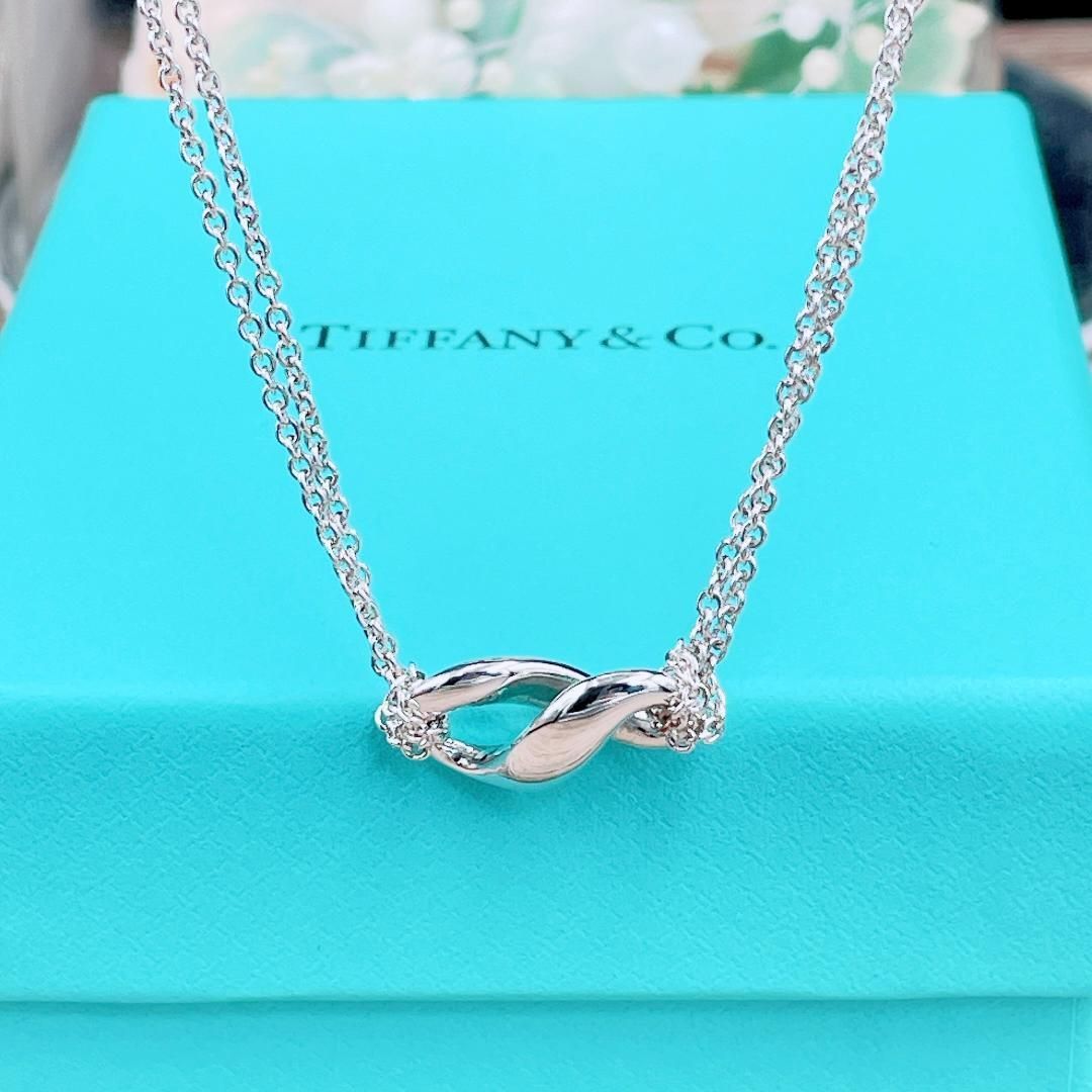 ◇ティファニー◇新品仕上済 Tiffany&Co. インフィニティ ネックレス