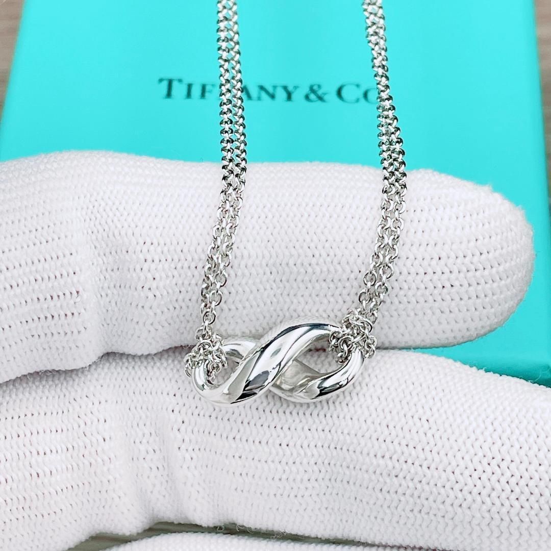 Tiffany & Co. インフィニティネックレス Ag925 ティファニー 新品仕上済 Tiffany&Co インフィニティ ネックレス
