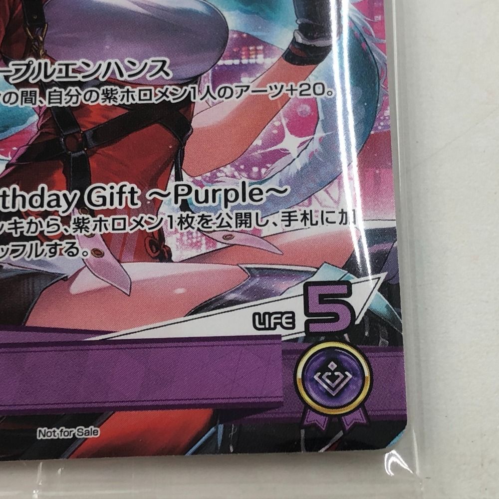 02w21689 hololive OFFICIAL CARD GAME ホロカ 誕生日記念2025 ロボ子