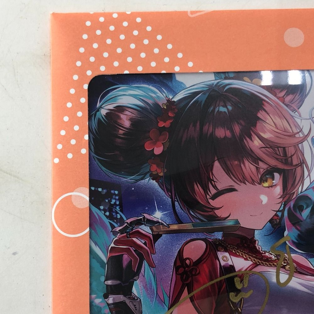 02w21690 ロボ子さん 誕生日記念2025 直筆サイン＆箔押し複製