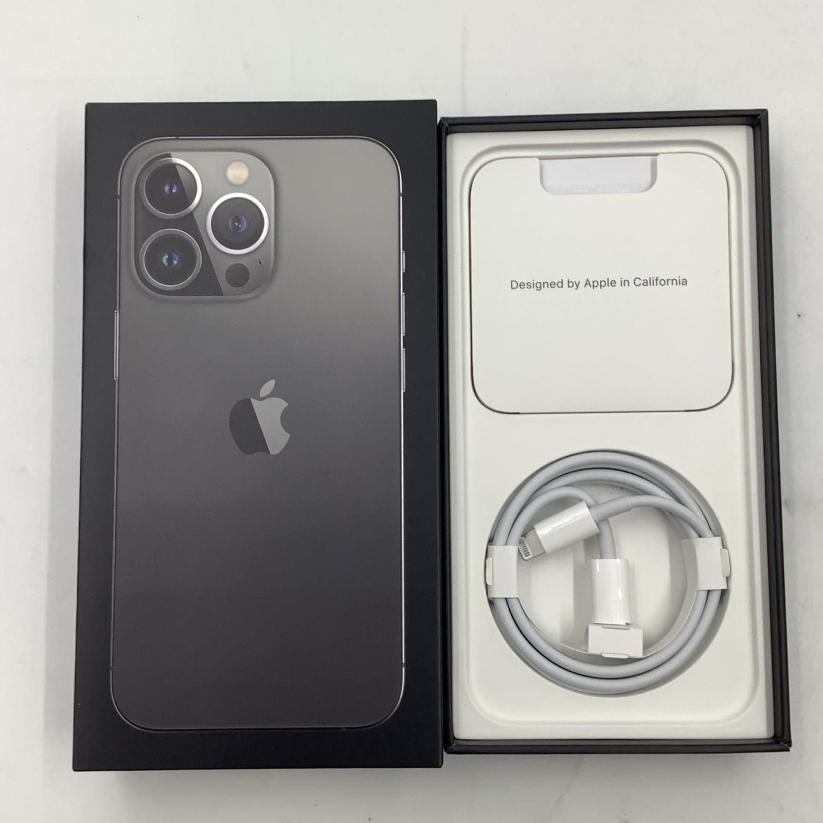 iPhone 13 Pro 256GB グラファイト SIMフリー 白ロム 動作確認済 77 
