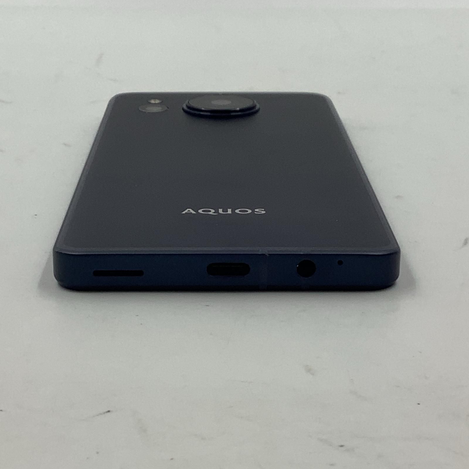 SHARP AQUOS sense8 128GB コバルトブラック SIMフリー SH-M26 美品