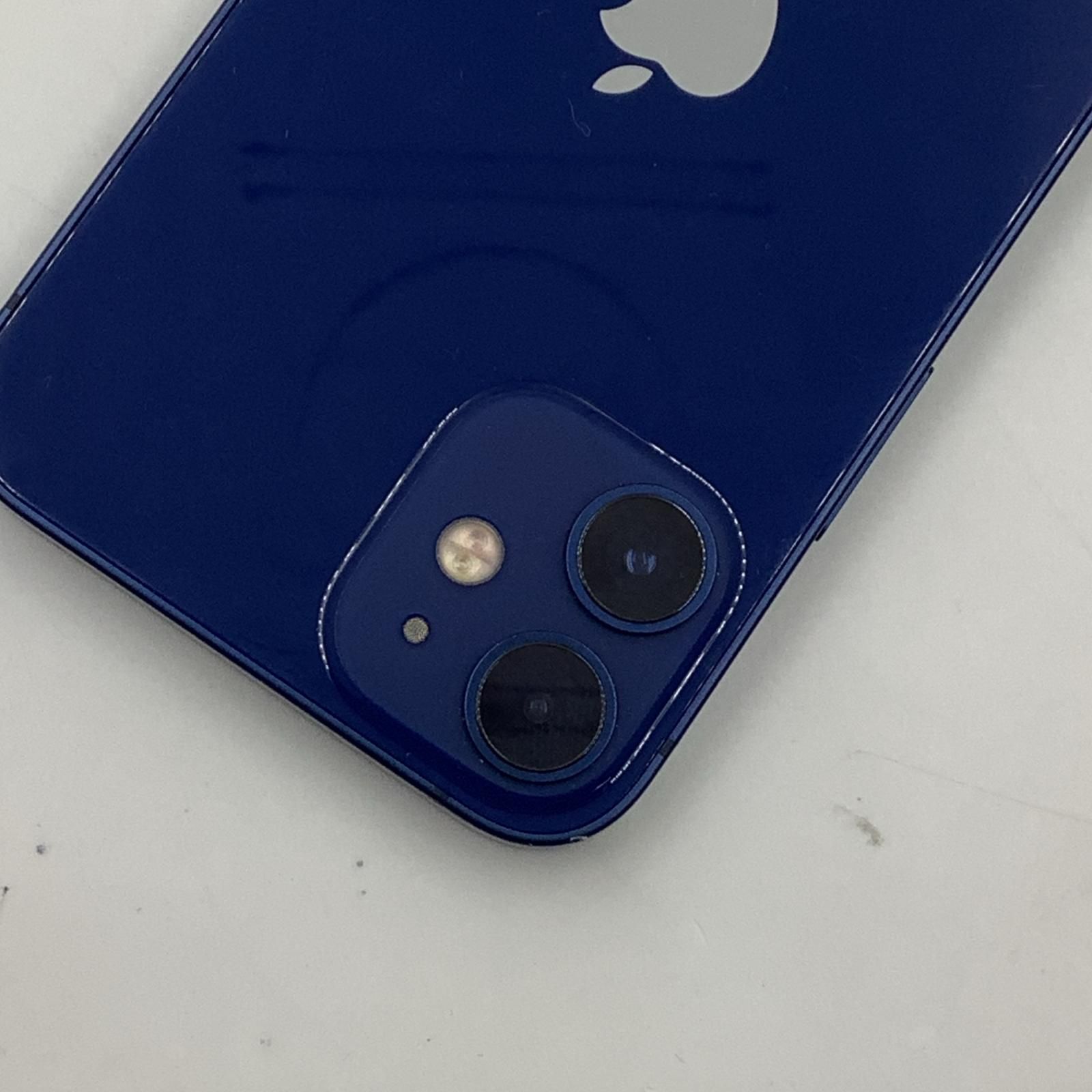 iPhone 12 mini 128GB ブルー au 白ロム 動作確認済 75%【全額返金保証