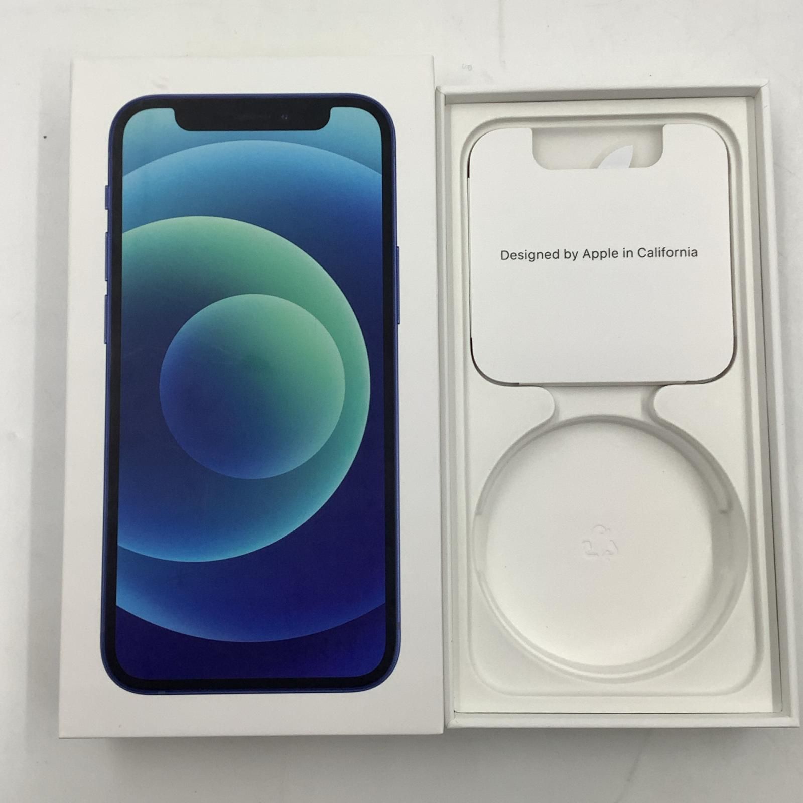 iPhone 12 mini 128GB ブルー au 白ロム 動作確認済 75%【全額返金保証