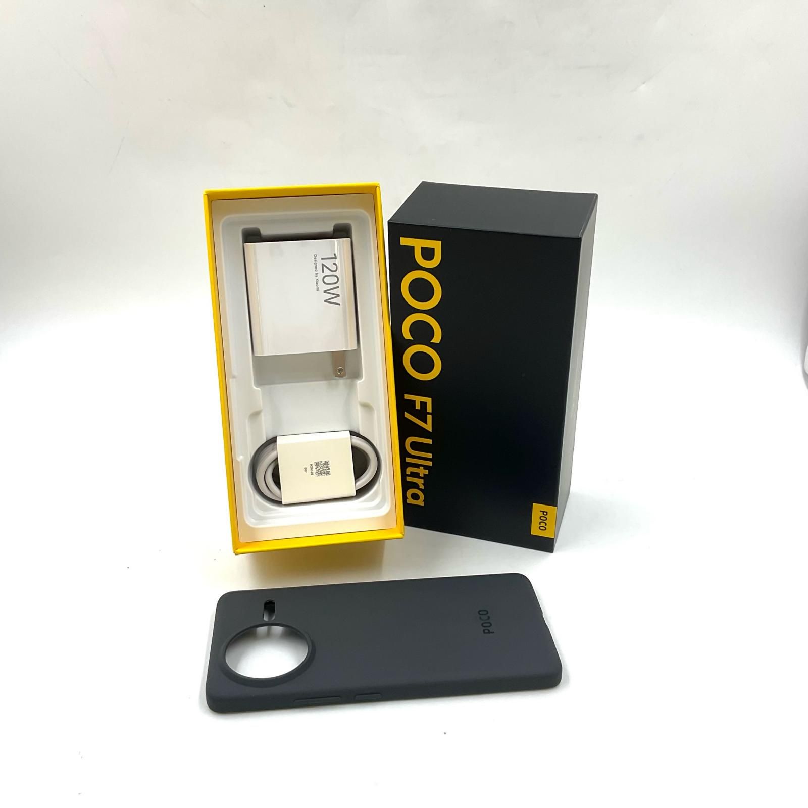 Xiaomi POCO F7 Ultra 512GB イエロー SIMフリー 24122RKC7G 白ロム 超