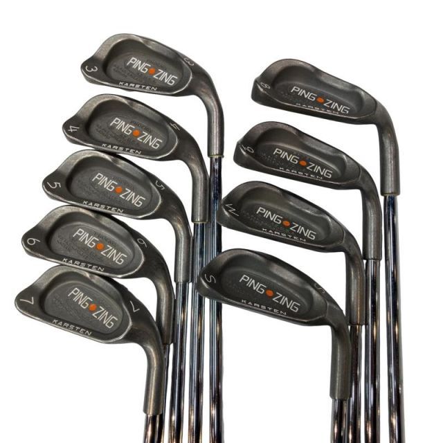 中古】 ピン ZING ステンレス 9S アイアンセット IR JZスチール