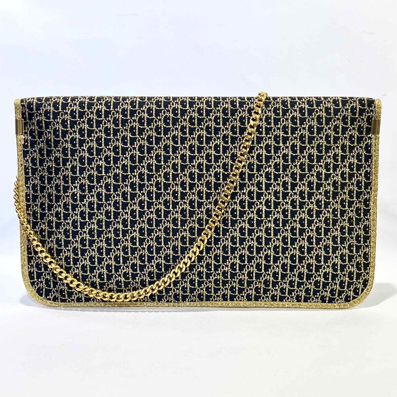 ✨極美品✨ディオール チェーンショルダーバッグ トロッター ゴールド金具 Christian Dior クリスチャン ディオール Les Sacs トロッター