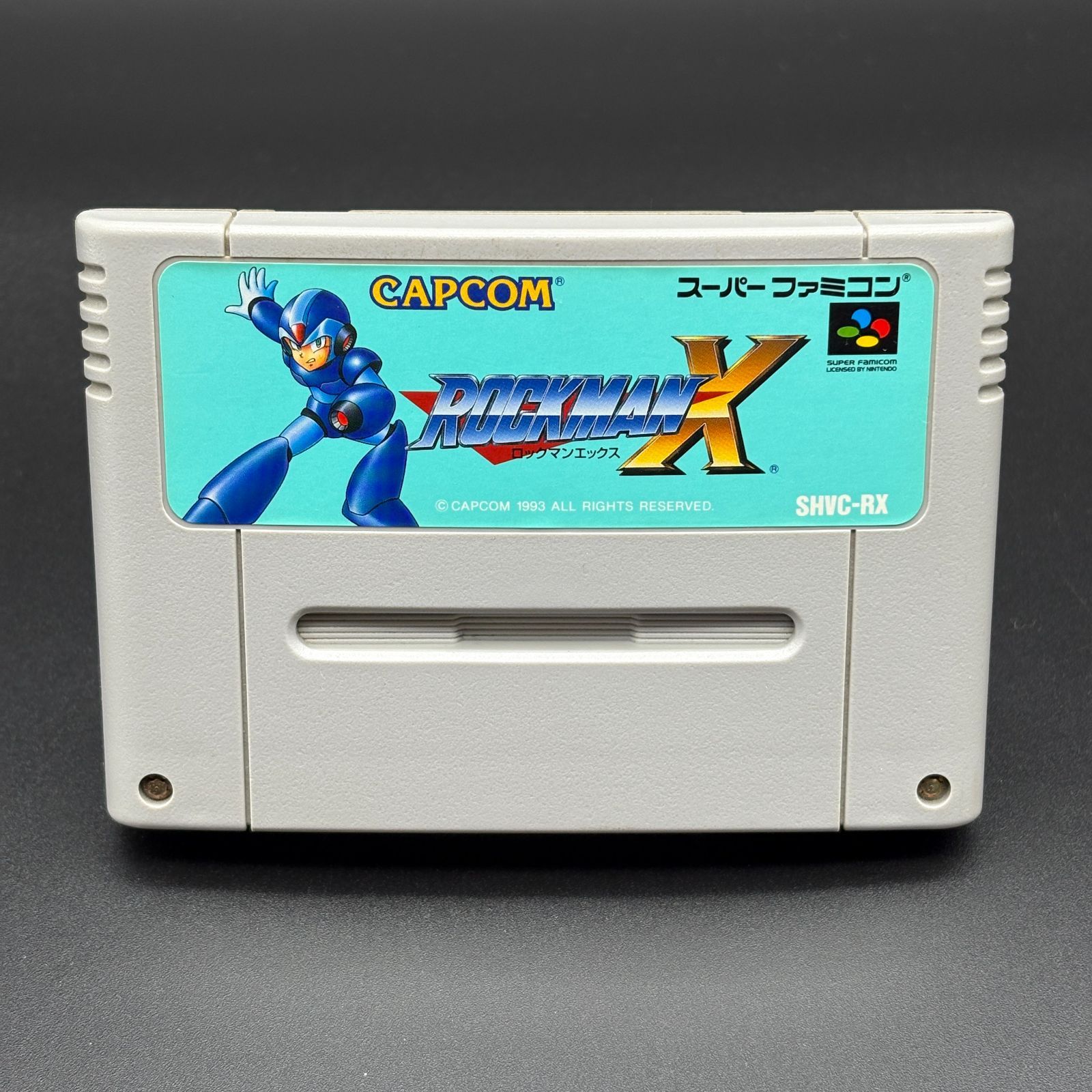 カプコン 任天堂 スーパーファミコン ロックマンX 1993 ゲームポスター
