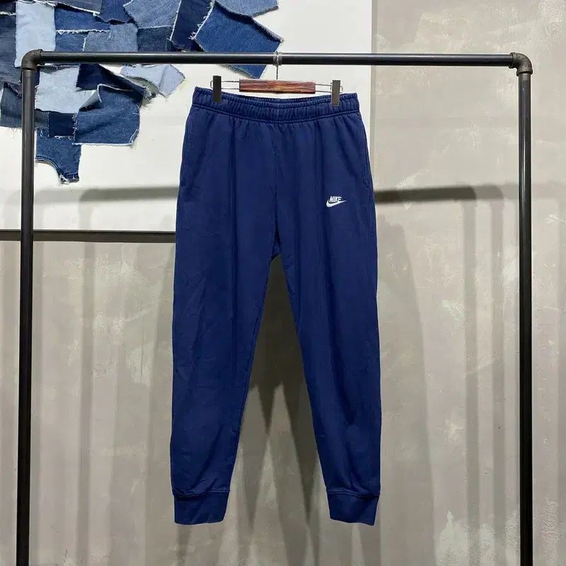 (32 34インチ) NIKE ストリート カジュアル バンディング 起毛 ジョガーパンツ スポーツパンツ