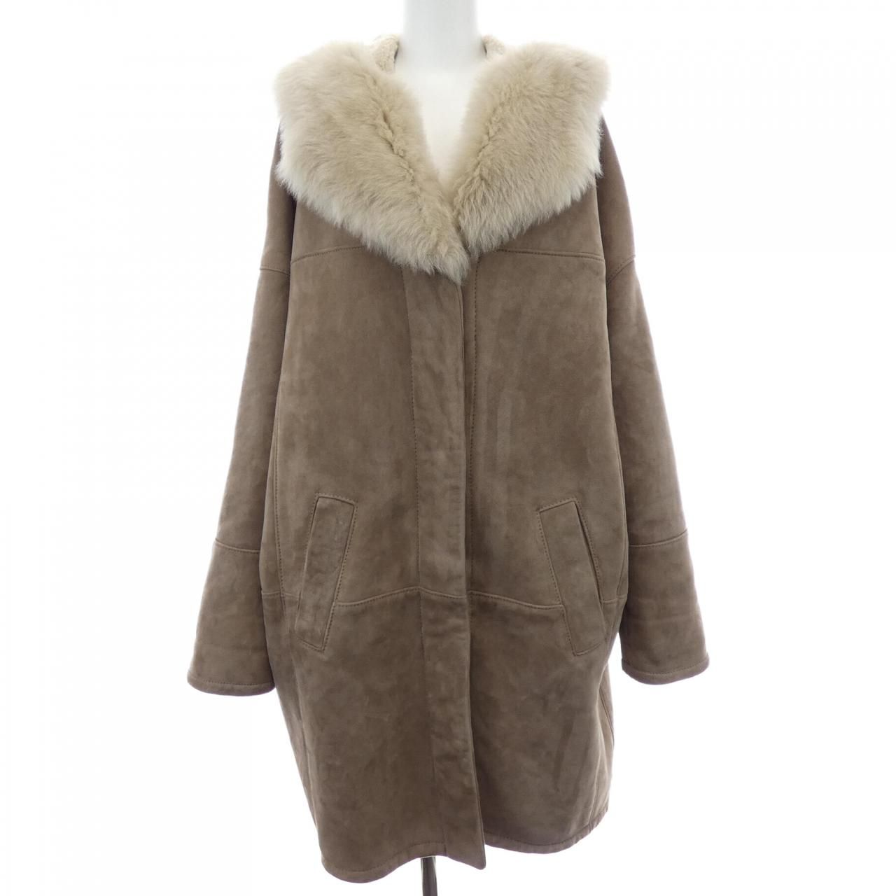 セオリーリュクス Theory luxe ムートンコート - メルカリ