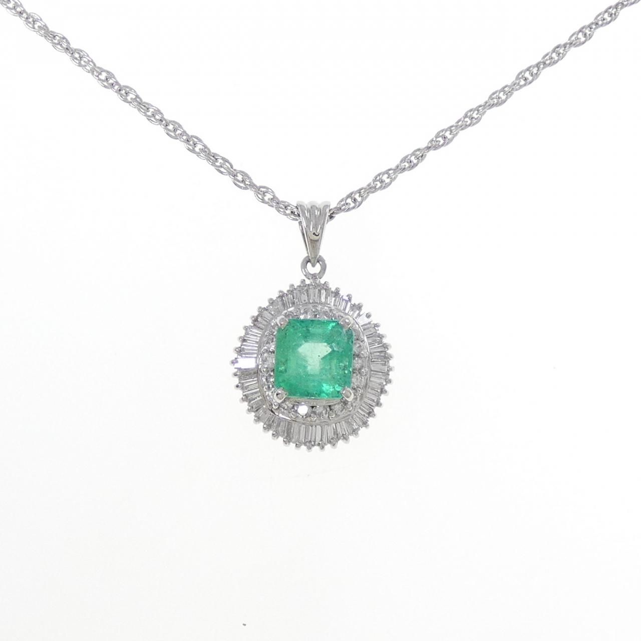 PT/PT850 エメラルド ネックレス 1.88CT - メルカリ