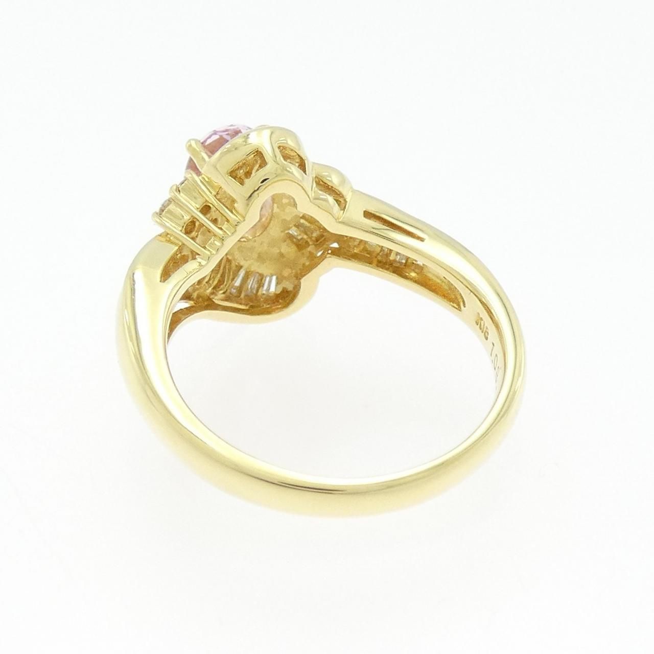 K18YG サファイヤ リング 1.083CT - メルカリ