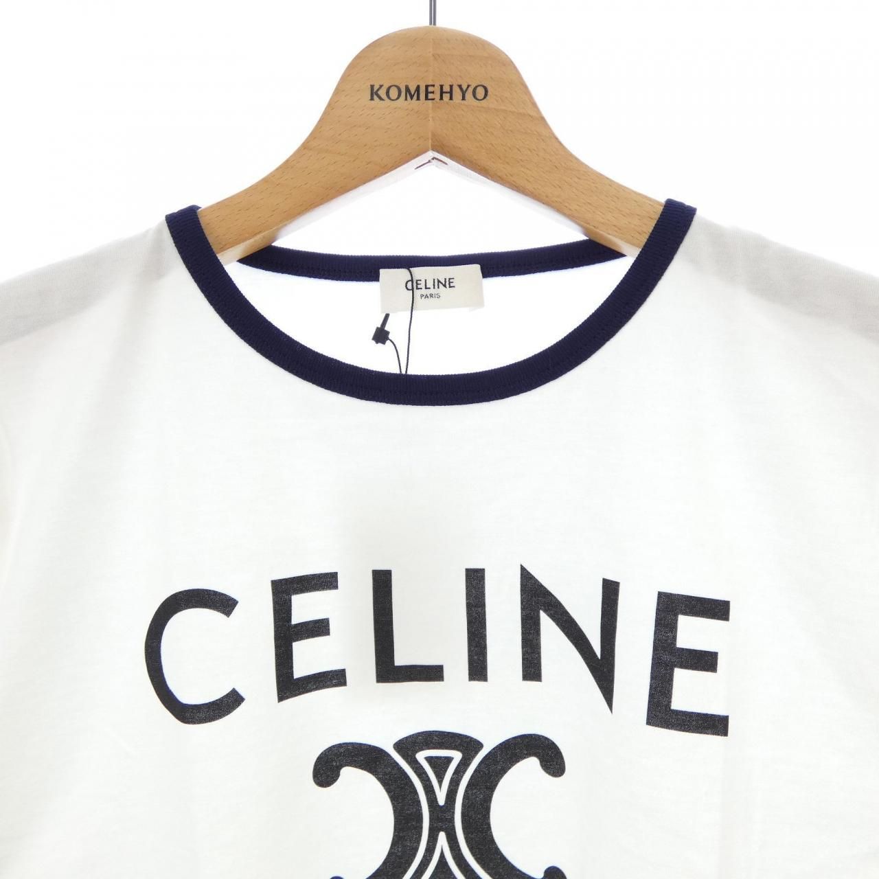 セリーヌ CELINE CELINE PARIS Tシャツ トリオンフ TRIOMPHE 2X872671Q